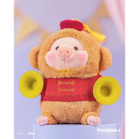 LuLu the Piggy 罐頭豬 繽紛樂園 - 淘氣猴子Lu毛絨掛件