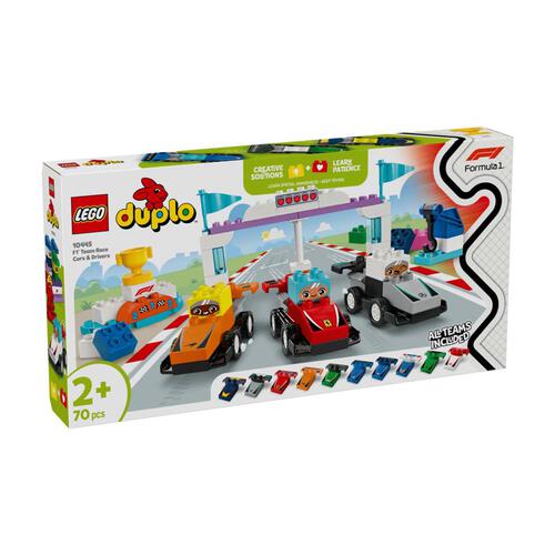 LEGO樂高得寶系列 F1 車隊和賽車手 10445