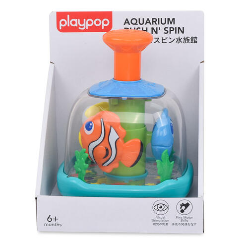 playpop Aquarium Push N' Spin