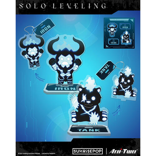 SUNRISEPOP 我獨自升級 壓克力立牌01 Q版 成振宇&伊格利特