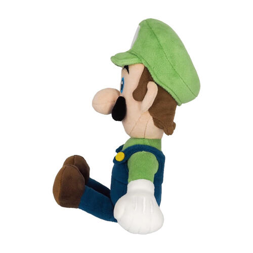 Nintendo任天堂 超級瑪利歐All Star Collection 路易吉坐姿絨毛玩偶 (25厘米)