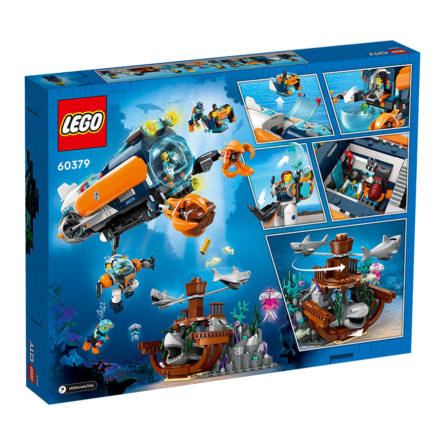 LEGO樂高城市系列 深海探險家潛水艇 60379