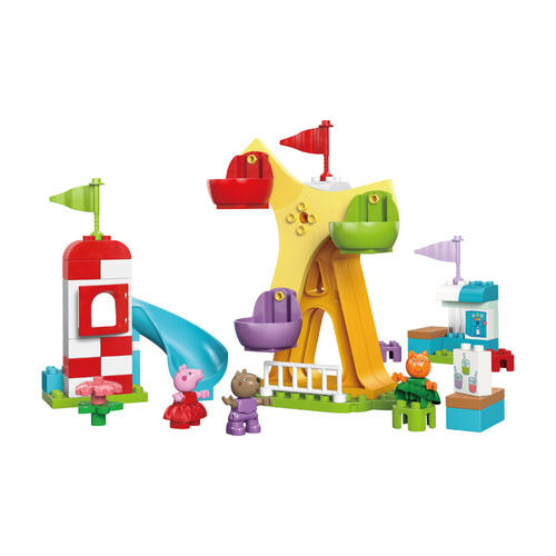 lego peppa pig 露天遊樂園 10453