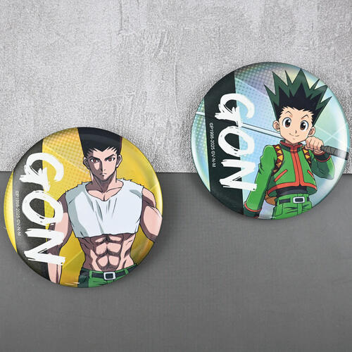 HUNTER &times; HUNTER獵人 光釉浮雕徽章(8款隨機)- 隨機發貨