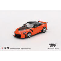 MINIGT	Nissan Z VeilSide FFZ400 Orange 合金車989