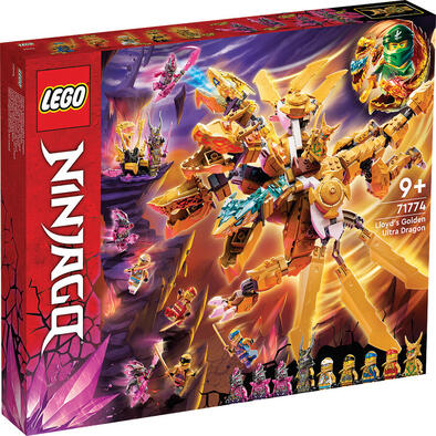 LEGO Ninjago Lloyd’s Golden Ultra Dragon 71774