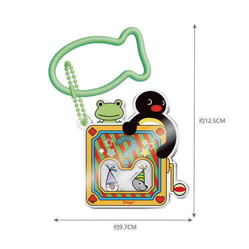 Pingu企鵝家族 酷玩空間壓克力掛飾系列 - 隨機發貨