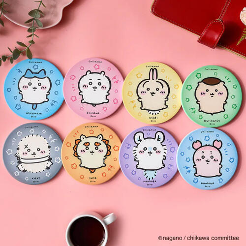 CHIIKAWA 吉伊卡哇吸水杯墊(小八貓)