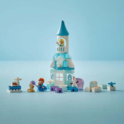 LEGO樂高得寶系列 安娜與艾莎的冰雪城堡派對 10455