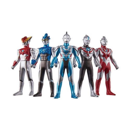 Ultraman超人力霸王 EX 榮光的新世代英雄公仔套組2 限定版