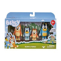 Bluey 妙妙犬布麗 四入人偶組 家庭成員