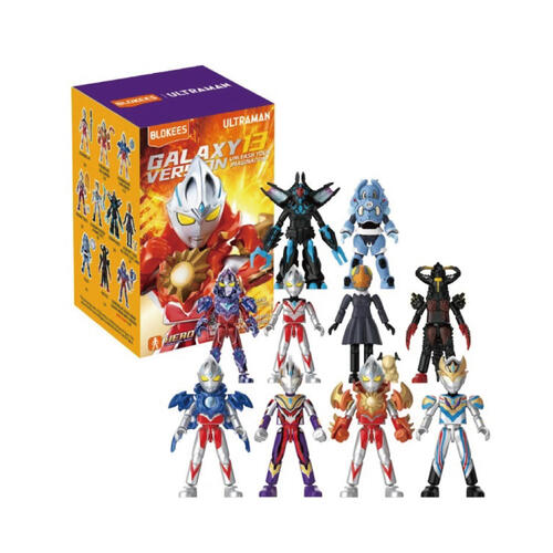 Ultraman超人力霸王 - 可動積木公仔群星版第十三彈-隨機發貨