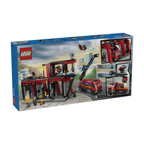 Lego樂高 消防局和消防車