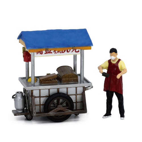 Tiny 1/35 Taiwan Hawker Stall #03 - Pig Blood Cake