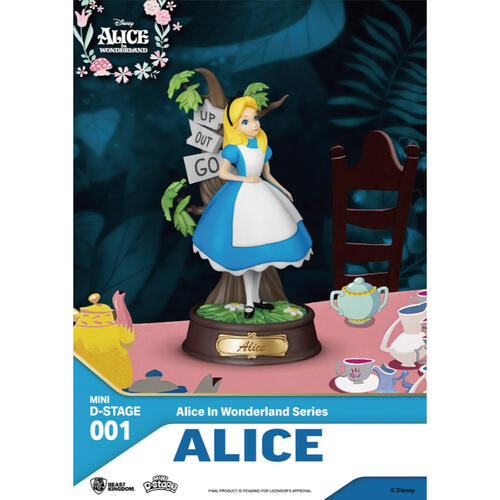 Disney迪士尼	 MDS-001-愛麗絲的幻想世界 盲盒  - 隨機發貨