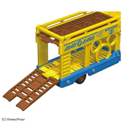 Toy Story玩具總動員 5 迪士尼小汽車運輸車-胡迪