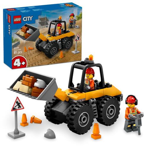 Lego Yellow Construction Wheel Loader 60450