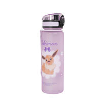 Pokemon 精靈寶可夢 IMPACT寶可夢  伊布水杯(500ml)#粉紫