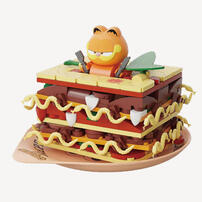 Pantasy拼奇 Garfield加菲貓起司千層麵 收藏積木(86807)