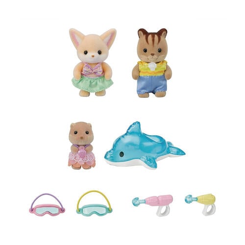 Sylvanian Families Nursery Friends- Pool Fun Trio-