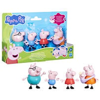 Peppa Pig 粉紅豬小妹 佩佩豬一家五口家族角色組