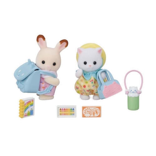 Sylvanian Families Nursery Friends -Walk Along Duo