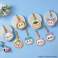 Chiikawa 吉伊卡哇皮革吊飾-栗子饅頭