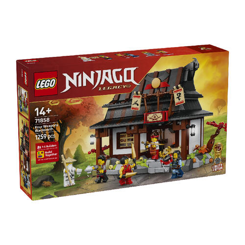 LEGO樂高幻影忍者系列 四武鐵匠舖 15 週年紀念版 71858