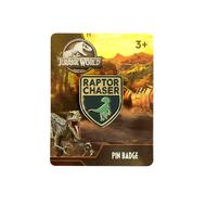 Jurassic World侏羅紀恐龍徽章- 隨機發貨(贈品)