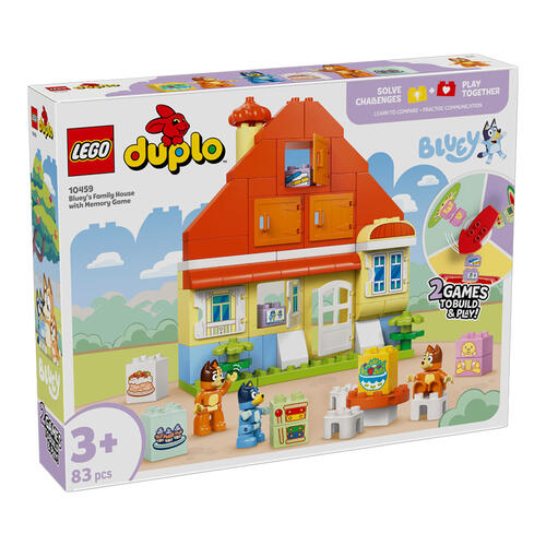 LEGO樂高 Bluey布麗的家和記憶遊戲10459