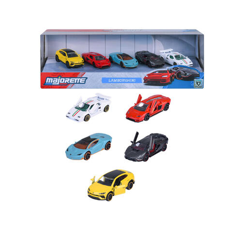 Majorette - Lamborghini 5 Pieces Giftpack