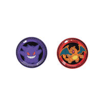 Pokemon寶可夢 徽章 噴火龍＆耿鬼(2入/包)