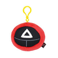 Netflix Keyring - Triangle Guard Face