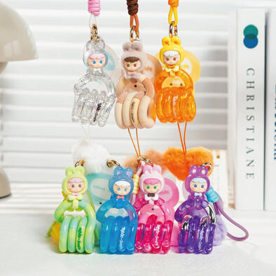 Cimmy Lovely Bunny Series Tangle Keychain Blind Box