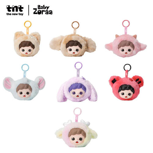 TNT Zoraa軟軟小世界系列毛絨掛件盲盒- 隨機發貨