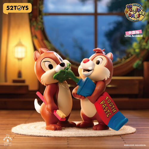 52TOYS/迪士尼 奇奇與蒂蒂哥倆好系列 @8- 隨機發貨