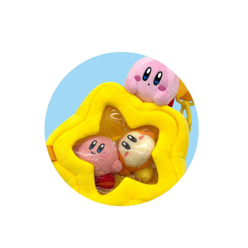 Kirby 星之卡比 透窗肩背包-星星