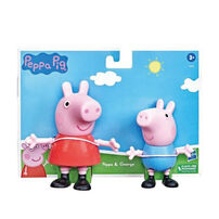 Peppa Pig粉紅豬小妹 大尺寸雙角色組- 隨機發貨