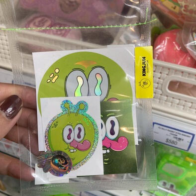 Kingjun	防水貼紙組 bt 太空