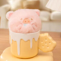 Lulu The Piggy罐頭豬 經典系列 毛絨捏捏樂掛件 (慢回彈款)