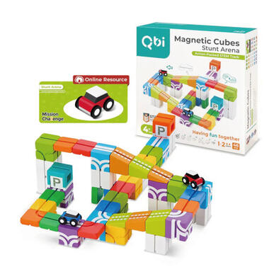 Qbi探索系列-飛車小玩家：百變軌道組