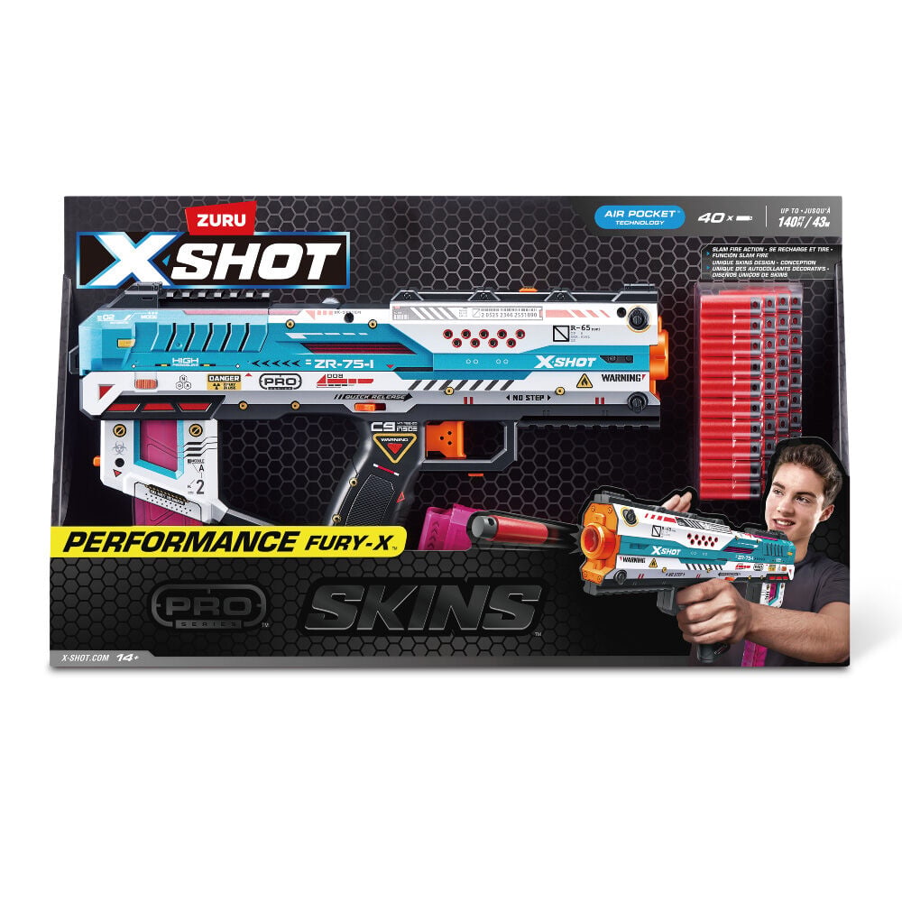 X-SHOT PRO-SERIES 1 FURY X 40 DARTS | Toys