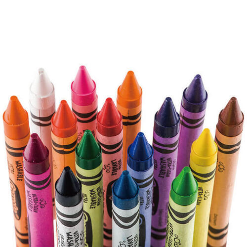 Crayola Washable Crayons, Large - 16 crayons