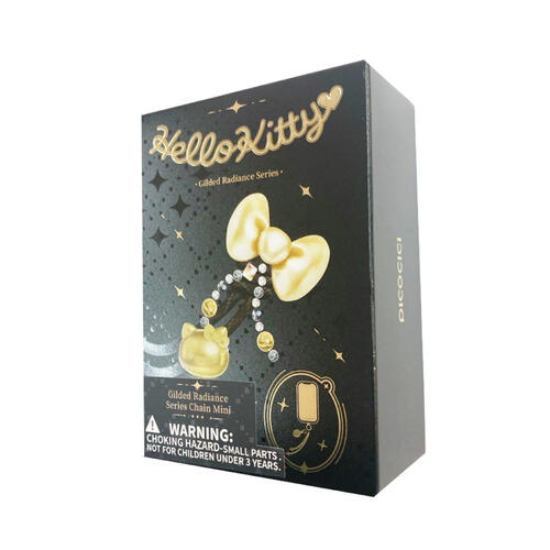 Sanrio 三麗鷗 Hello Kitty鎏金銀輝掛鍊MINI系列- 隨機發貨