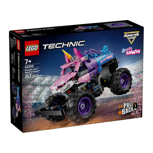 LEGO樂高機械組系列 Monster Jam Sparkle Smash 迴力車 42220