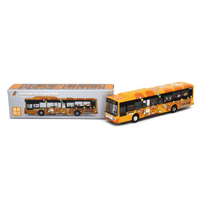 TinyTW Diecast  White Cat Taiwan Bus