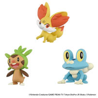 Pokemon寶可夢30週年紀念Moncolle最初的夥伴們(卡洛斯地區)