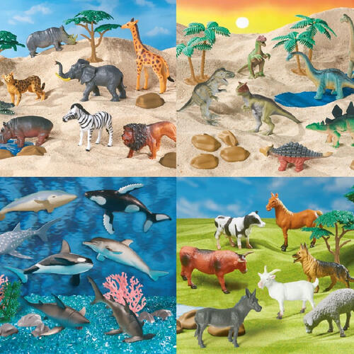 World Animal Collection 70件動物大探索模型組
