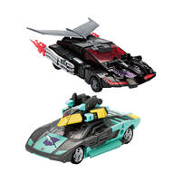 Transformers Generations Shattered Glass Collection Rodimus, Sideswipe, and Decepticon Whisper