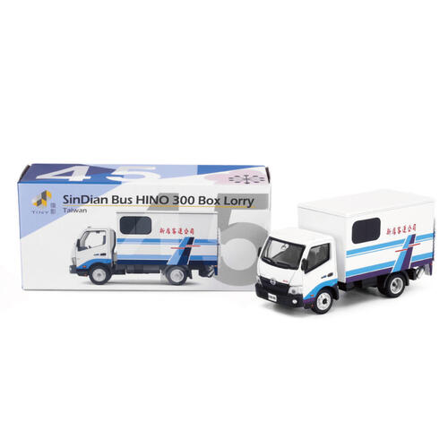 Tiny TW45 Diecast Hino 300 Truck Xindian Bus Company 